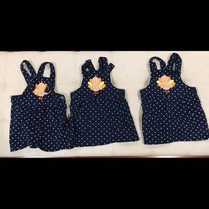 Thanksgiving dress Romper